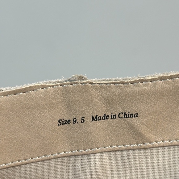 Dolce Vita Gum Sole Tan Platform Moto Side Zip Suede Ankle Boots Size 9.5 - Picture 12 of 16